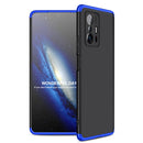 For Xiaomi Mi 11T GKK Three Stage Splicing Full Coverage PC Phone Case(Black Blue)