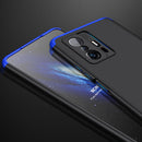 For Xiaomi Mi 11T GKK Three Stage Splicing Full Coverage PC Phone Case(Black Blue)