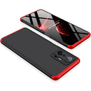 For Xiaomi Mi 11T GKK Three Stage Splicing Full Coverage PC Phone Case(Black Red)