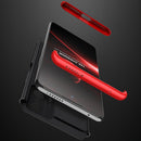 For Xiaomi Mi 11T GKK Three Stage Splicing Full Coverage PC Phone Case(Black Red)