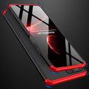 For Xiaomi Mi 11T GKK Three Stage Splicing Full Coverage PC Phone Case(Black Red)