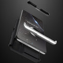 For Xiaomi Mi 11T GKK Three Stage Splicing Full Coverage PC Phone Case(Black Silver)