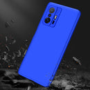 For Xiaomi Mi 11T GKK Three Stage Splicing Full Coverage PC Phone Case(Blue)
