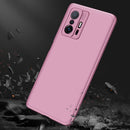 For Xiaomi Mi 11T GKK Three Stage Splicing Full Coverage PC Phone Case(Rose Gold)