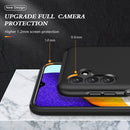 For Samsung Galaxy A13 5G PC + TPU Magnetic Phone Case with Invisible Ring Holder(Black)