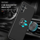 For Samsung Galaxy A13 5G PC + TPU Magnetic Phone Case with Invisible Ring Holder(Black)