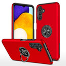 For Samsung Galaxy A13 5G PC + TPU Magnetic Phone Case with Invisible Ring Holder(Red)