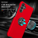 For Samsung Galaxy A13 5G PC + TPU Magnetic Phone Case with Invisible Ring Holder(Red)