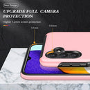 For Samsung Galaxy A13 5G PC + TPU Magnetic Phone Case with Invisible Ring Holder(Rose Gold)