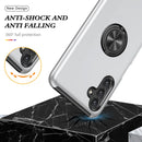 For Samsung Galaxy A13 5G PC + TPU Magnetic Phone Case with Invisible Ring Holder(Silver)