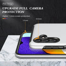 For Samsung Galaxy A13 5G PC + TPU Magnetic Phone Case with Invisible Ring Holder(Silver)