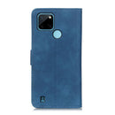 For OPPO Realme C21Y / C25Y KHAZNEH Retro Texture Horizontal Flip Leather Phone Case(Blue)