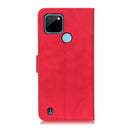 For OPPO Realme C21Y / C25Y KHAZNEH Retro Texture Horizontal Flip Leather Phone Case(Red)
