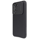 For Samsung Galaxy S22 5G NILLKIN Black Mirror Pro Series Camshield Phone Case(Black)