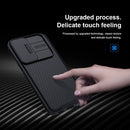 For Samsung Galaxy S22 5G NILLKIN Black Mirror Pro Series Camshield Phone Case(Black)