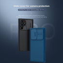 For Samsung Galaxy S22 Ultra 5G NILLKIN Black Mirror Pro Series Camshield Phone Case(Green)