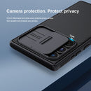 For Samsung Galaxy S22 Ultra 5G NILLKIN Black Mirror Pro Series Camshield Phone Case(Green)