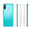 For Motorola Moto E20 / E30 / E40 Shockproof Non-slip Thickening TPU Phone Case(Transparent)