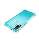 For Motorola Moto E20 / E30 / E40 Shockproof Non-slip Thickening TPU Phone Case(Transparent)