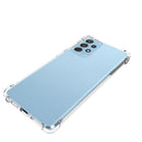 For Samsung Galaxy A73 Shockproof Non-slip Thickening TPU Phone Case(Transparent)