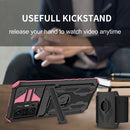 For Xiaomi 11T / 11T Pro Armor Wristband Phone Case(Pink)