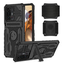 For Xiaomi 11T / 11T Pro Armor Wristband Phone Case(Black)