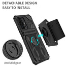 For Xiaomi 11T / 11T Pro Armor Wristband Phone Case(Black)