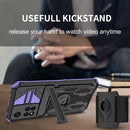 For Xiaomi Redmi Note 11 Pro Armor Wristband Phone Case(Purple)
