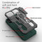 Machine Armor Warrior PC + TPU Phone Case For iPhone 13 Pro Max(Green)