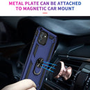 For Samsung Galaxy A03 164mm Version Shockproof TPU + PC Phone Case(Blue)