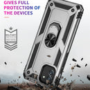 For Samsung Galaxy A03 164mm Version Shockproof TPU + PC Phone Case(Silver)