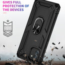For Samsung Galaxy A03 166mm Version Shockproof TPU + PC Phone Case(Black)