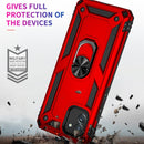 For Samsung Galaxy A03 166mm Version Shockproof TPU + PC Phone Case(Red)