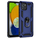 For Samsung Galaxy A03 166mm Version Shockproof TPU + PC Phone Case(Blue)