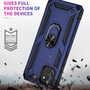 For Samsung Galaxy A03 166mm Version Shockproof TPU + PC Phone Case(Blue)