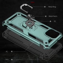 For Samsung Galaxy A03 166mm Version Shockproof TPU + PC Phone Case(Dark Green)