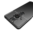 For Sony Xperia Pro-I Carbon Fiber Texture TPU Phone Case(Black)