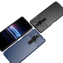 For Sony Xperia Pro-I Carbon Fiber Texture TPU Phone Case(Black)