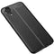 For Samsung Galaxy A03 Core Litchi Texture TPU Shockproof Phone Case(Black)