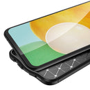 For Samsung Galaxy A03 Core Litchi Texture TPU Shockproof Phone Case(Black)
