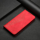 For Samsung Galaxy A33 5G Skin Feel Magnetic Leather Phone Case(Red)