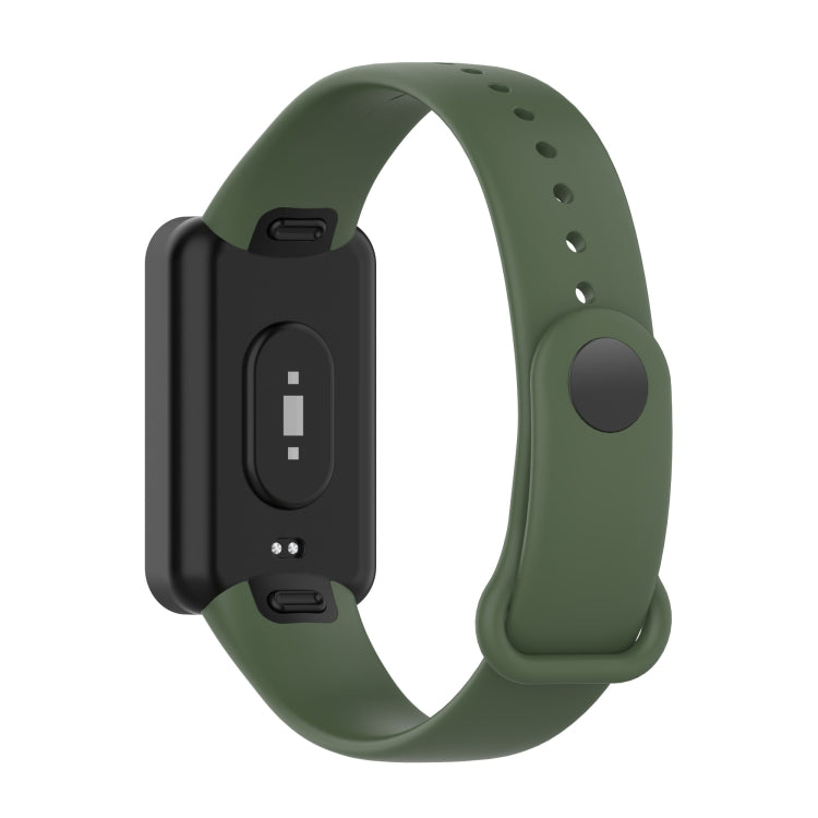 For Xiaomi Redmi Smart Band Pro Silicone Watch Band(Dark Green)