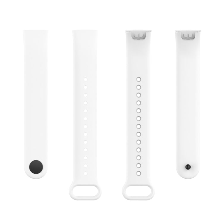 For Xiaomi Redmi Smart Band Pro Silicone Watch Band(White)
