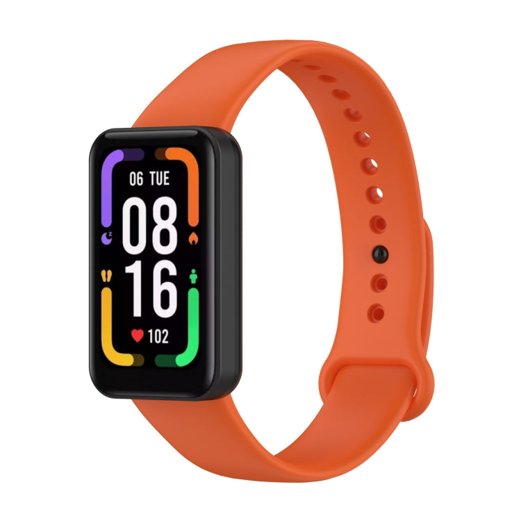 For Xiaomi Redmi Smart Band Pro Silicone Watch Band(Orange)