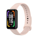For Xiaomi Redmi Smart Band Pro Silicone Watch Band(Light Pink)