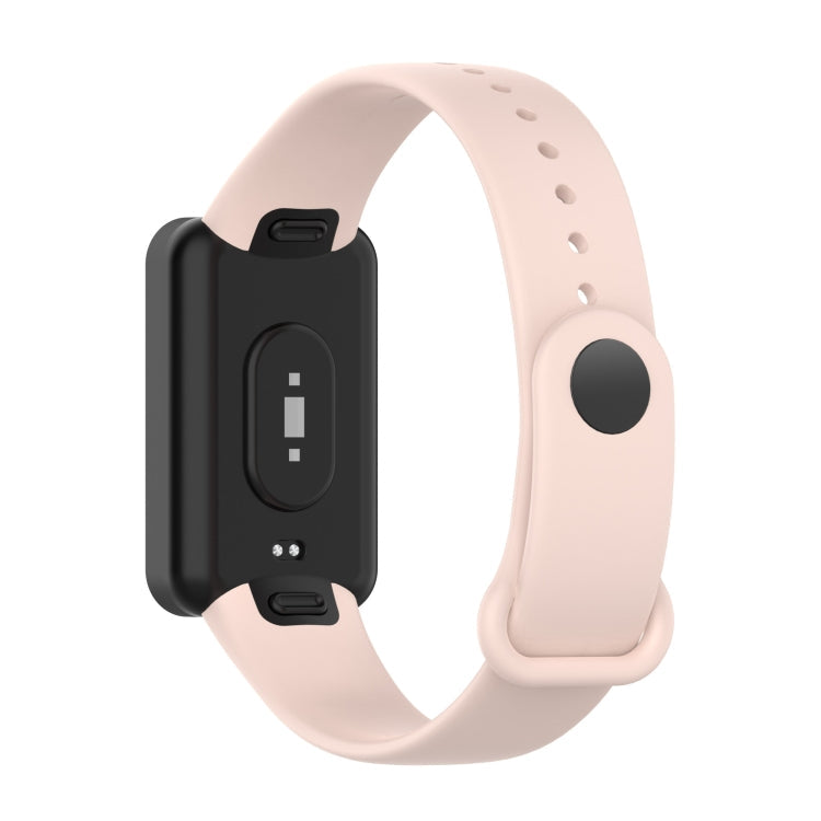 For Xiaomi Redmi Smart Band Pro Silicone Watch Band(Light Pink)