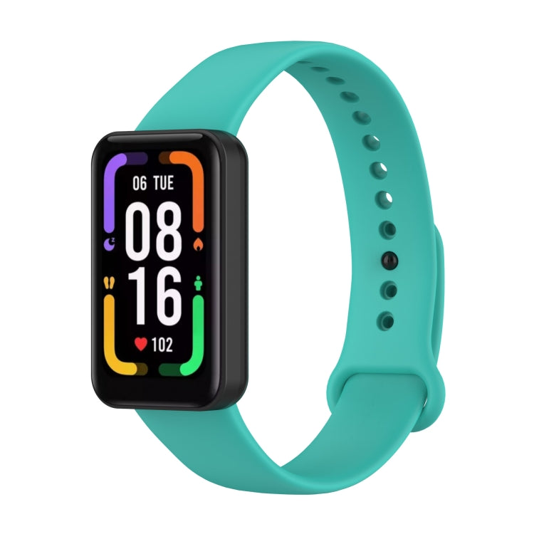 For Xiaomi Redmi Smart Band Pro Silicone Watch Band(Mint Green)