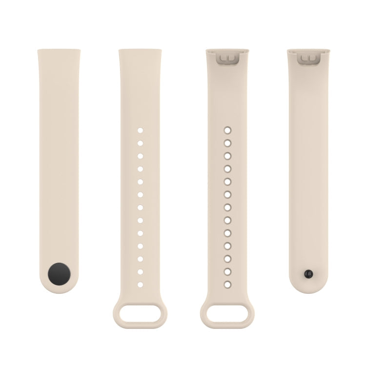 For Xiaomi Redmi Smart Band Pro Silicone Watch Band(Ivory)