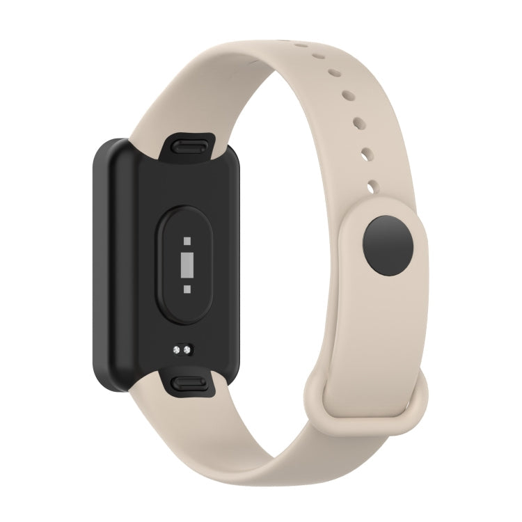 For Xiaomi Redmi Smart Band Pro Silicone Watch Band(Ivory)