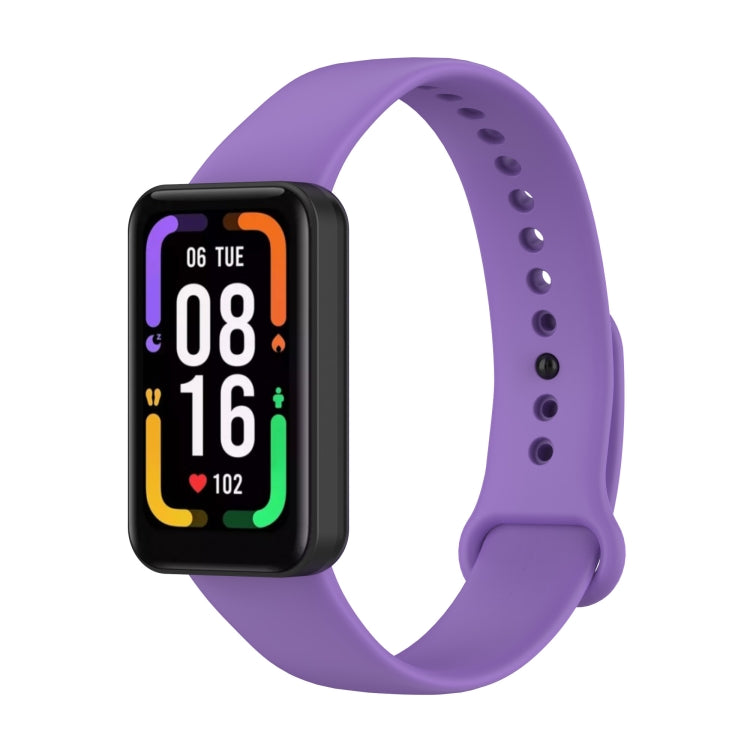 For Xiaomi Redmi Smart Band Pro Silicone Watch Band(Purple)